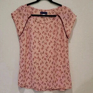 SIMPLY STYLED Floral Drop shoulder Blouse